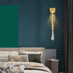 Liquid Drop Branch Wall Lamp by Bling Lighting Studio