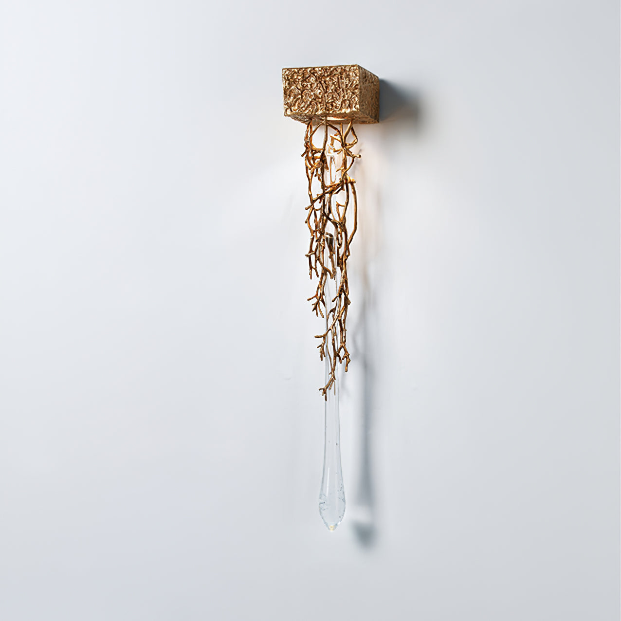 Liquid Drop Branch Wall Lamp by Bling Lighting Studio