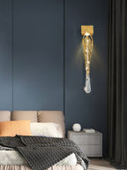 Liquid Drop Branch Wall Lamp by Bling Lighting Studio