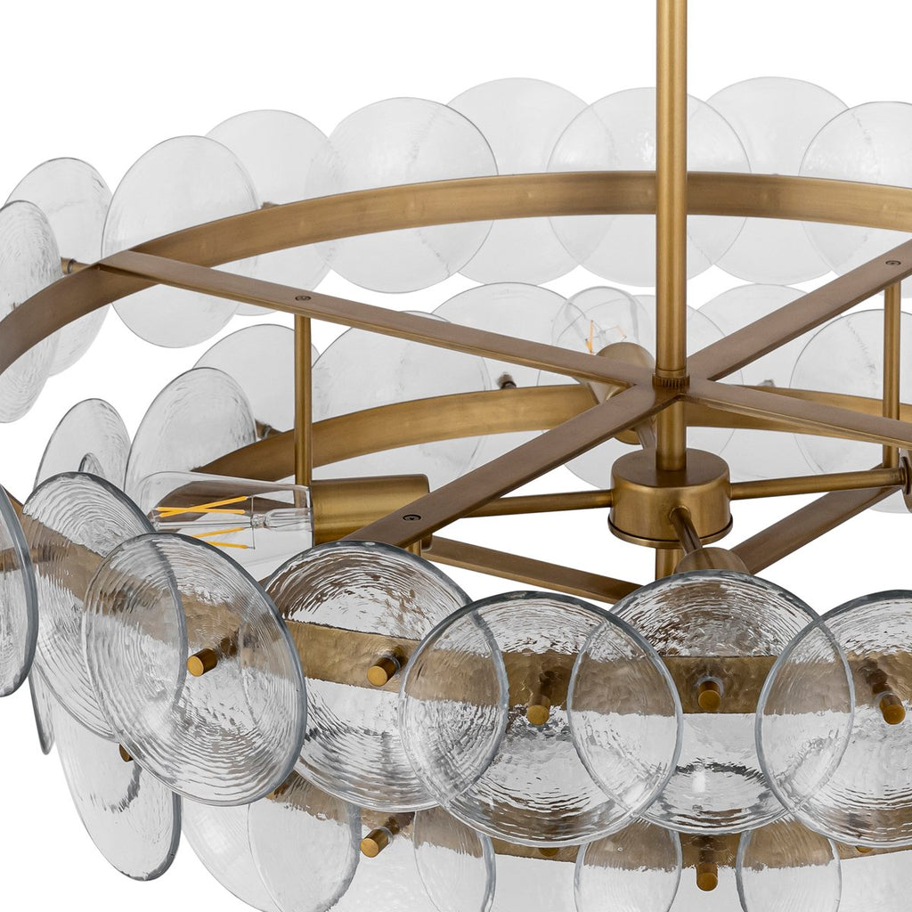 Loren Glass Chandelier
