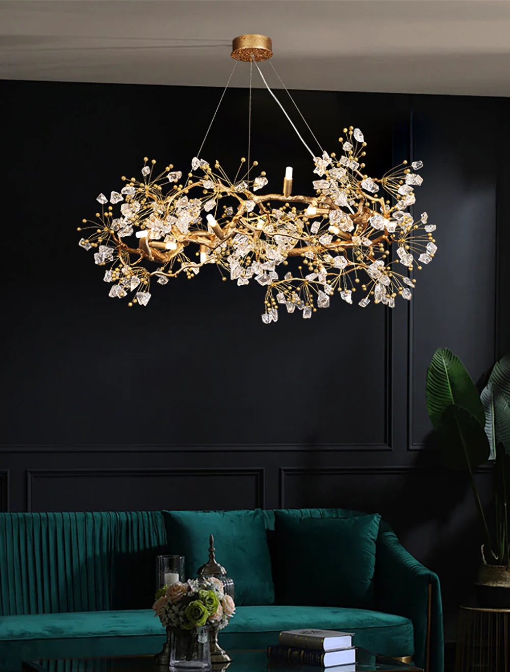 Lorna Berry Branch Shape Glass Chandelier product image