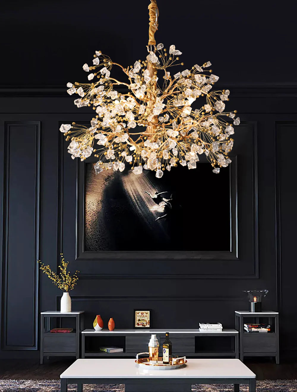 Lorna Berry Branch Shape Glass Chandelier product image