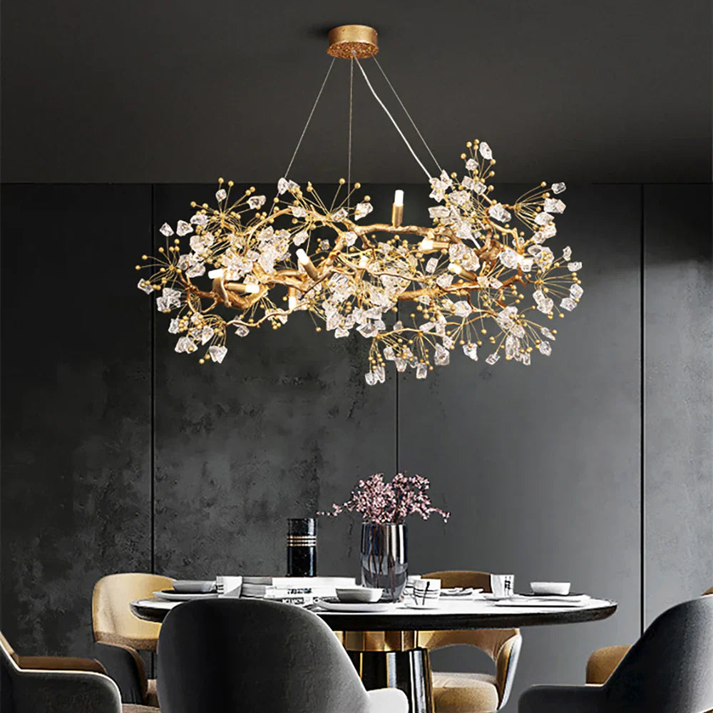Lorna Berry Branch Shape Glass Chandelier additional product view