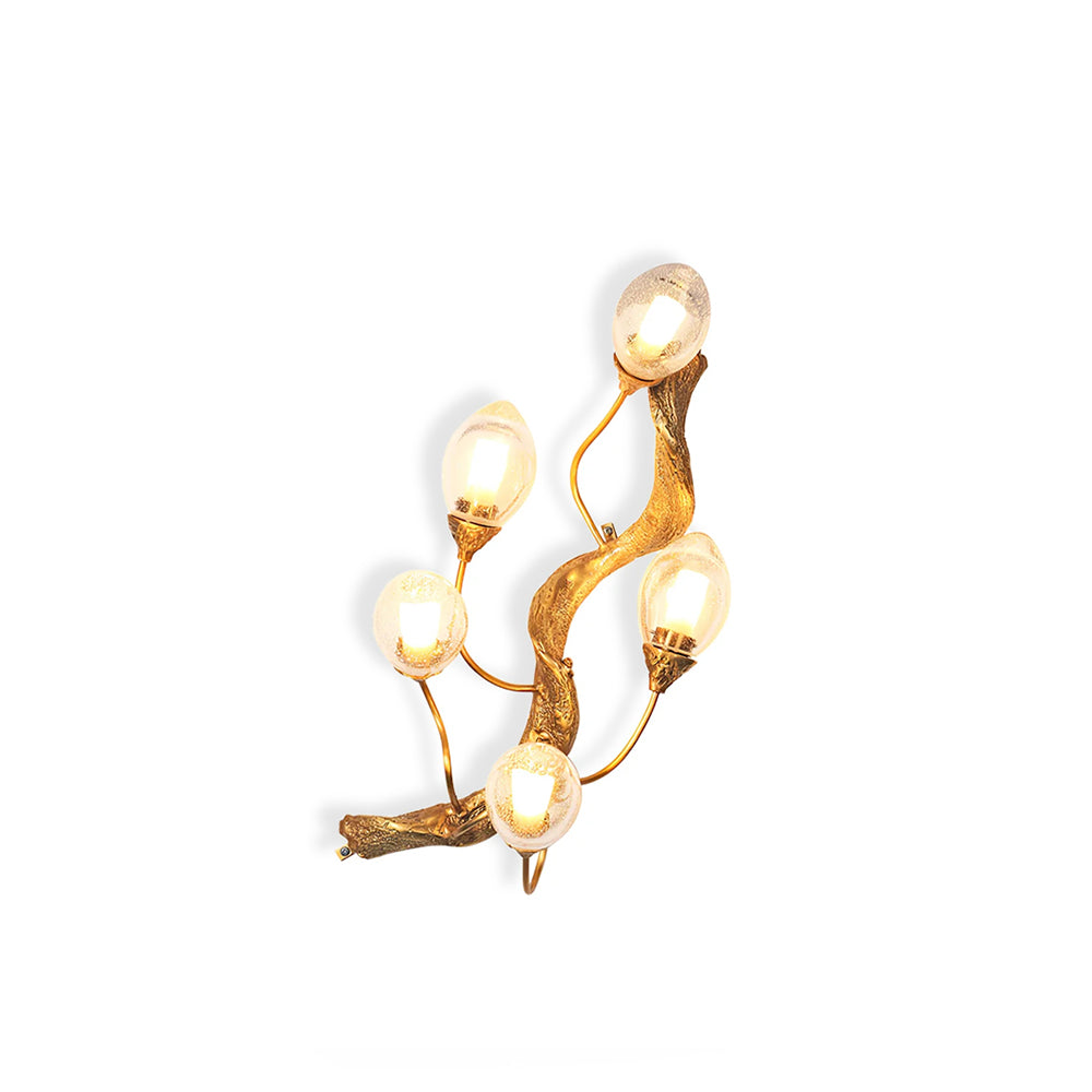 Lotus Brass Branch Wall Lamp product image