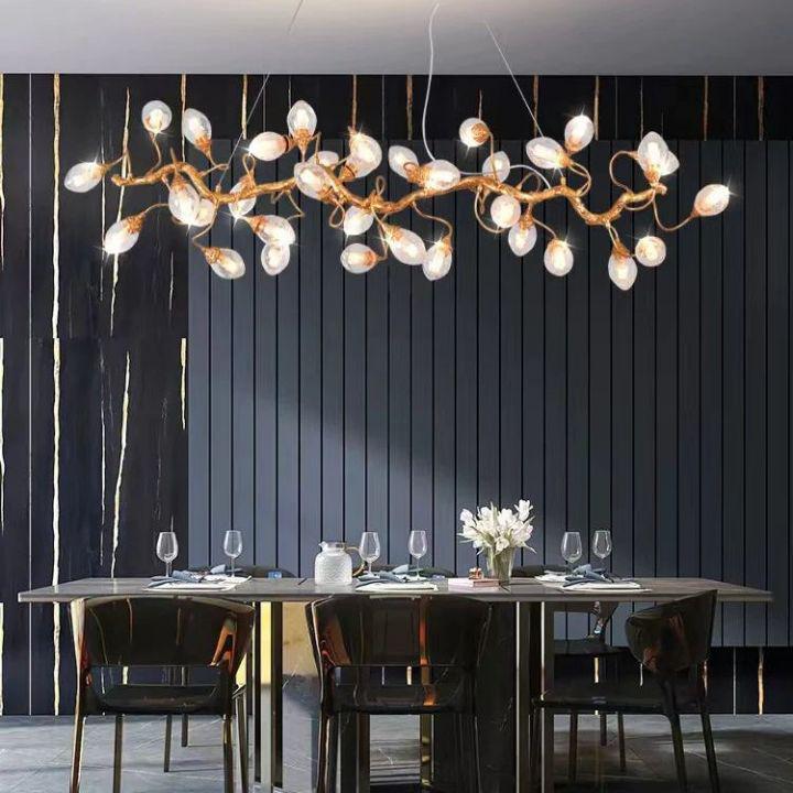 Levi Luxury Brass Branch Chandelier by Bling Lighting Studio