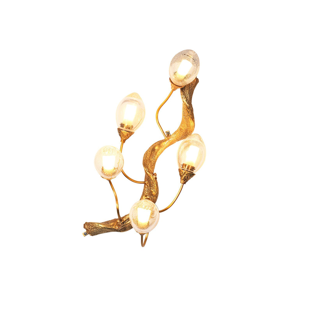 Lotus Brass Branch Wall Lamp product image