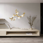 Lotus Brass Branch Wall Lamp product image
