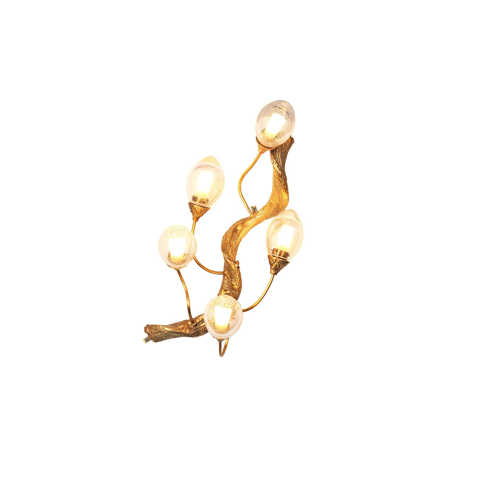 Lotus Brass Branch Wall Lamp product image