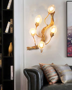 Lotus Brass Branch Wall Lamp product image