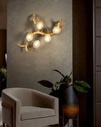 Lotus Brass Branch Wall Lamp product image