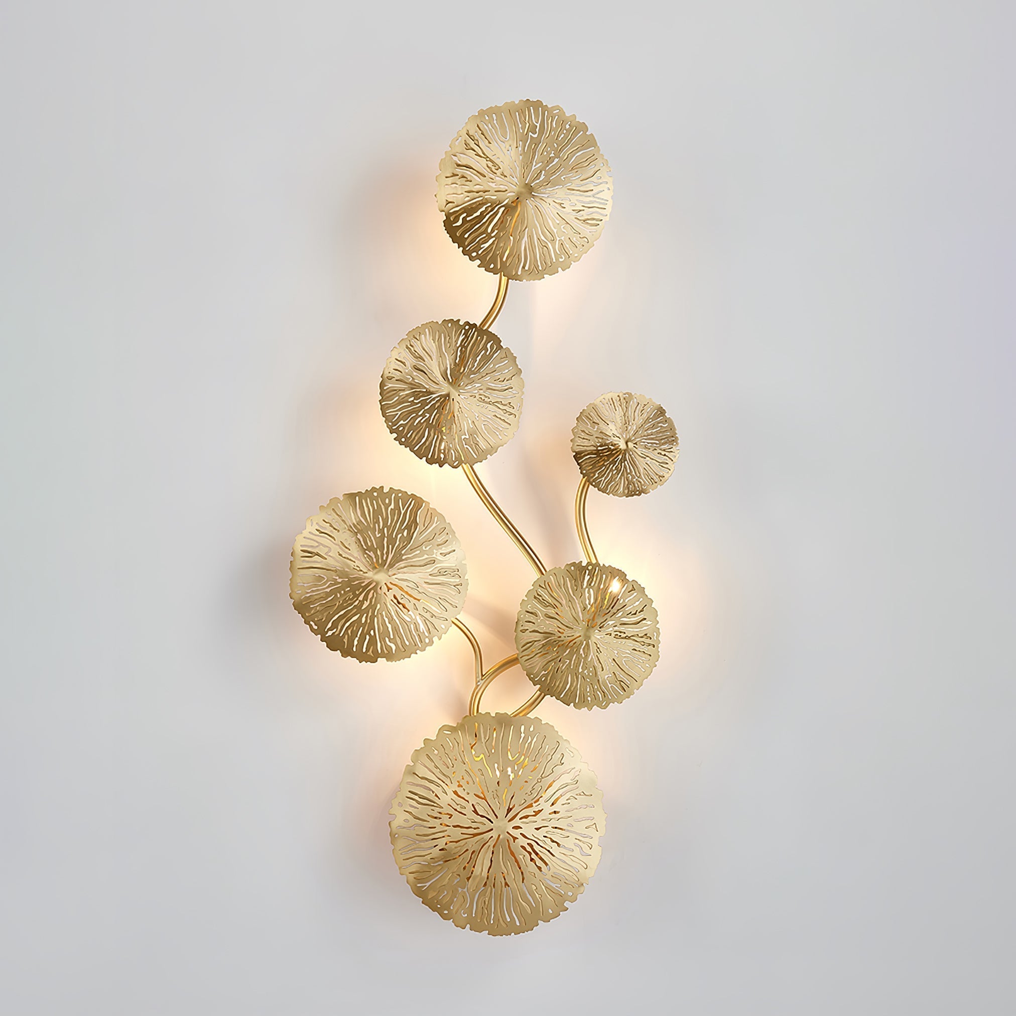 Lotus Leaf Branch Wall Sconce product image