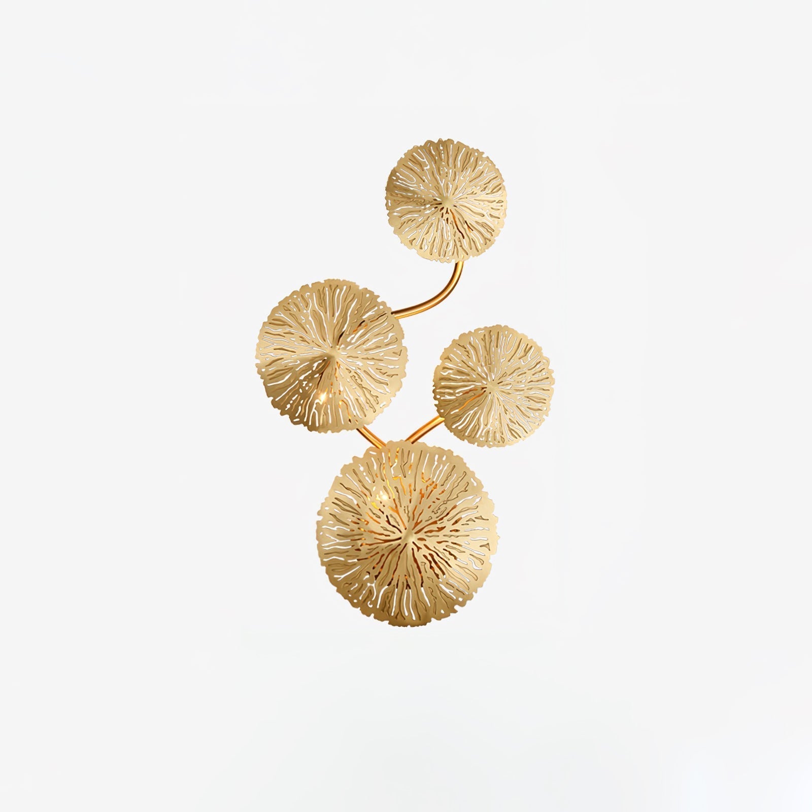 Lotus Leaf Branch Wall Sconce product image