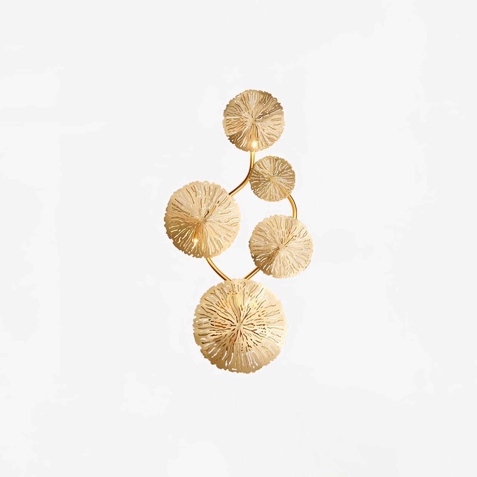 Lotus Leaf Branch Wall Sconce product image