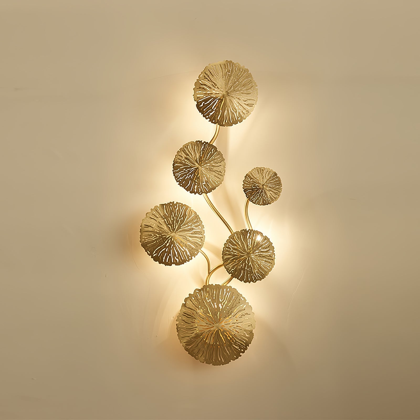 Lotus Leaf Branch Wall Sconce product image