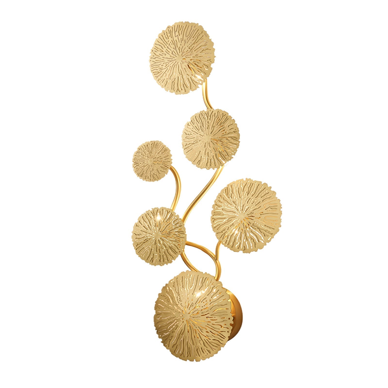 Lotus Leaf Branch Wall Sconce product image