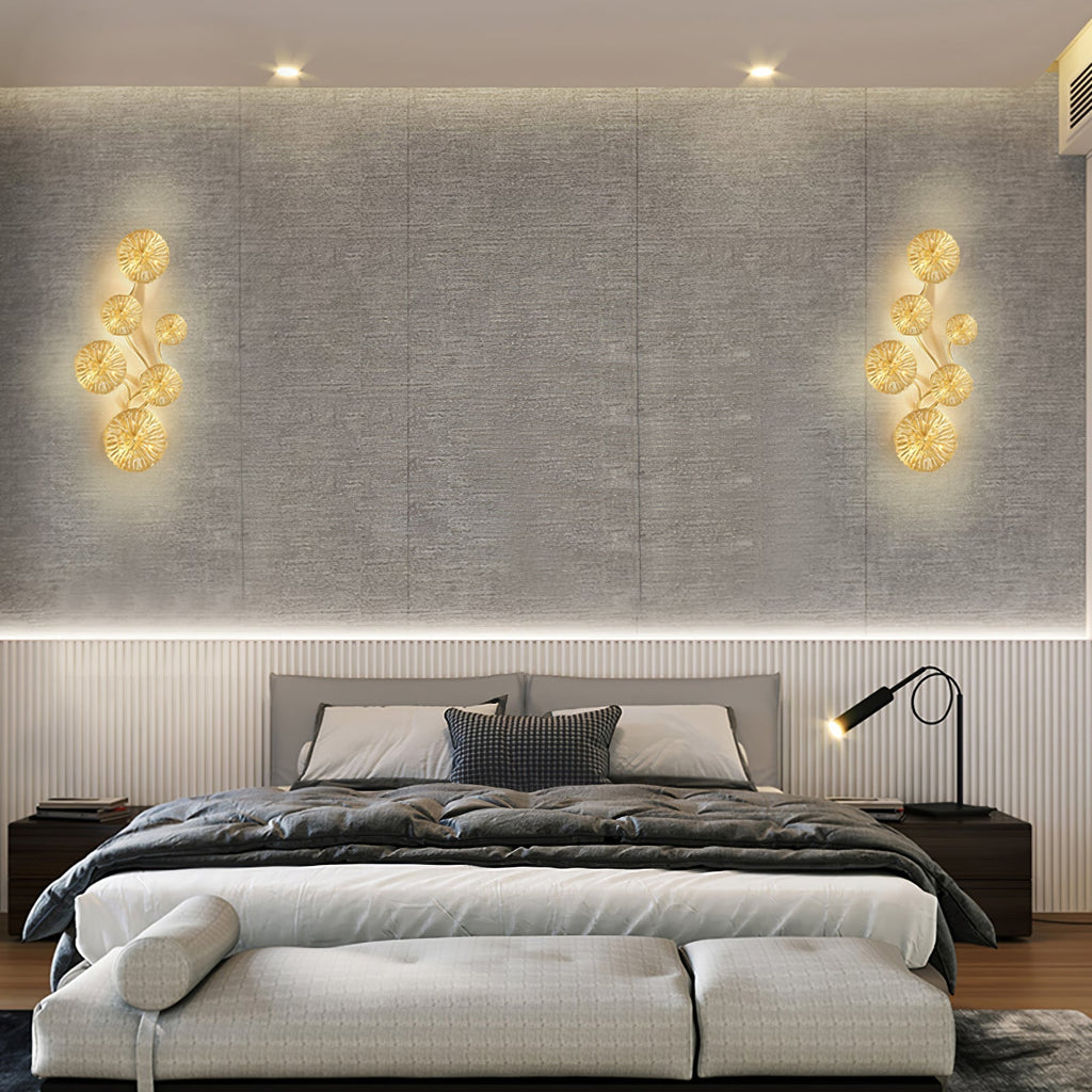 Lotus Leaf Branch Wall Sconce product image