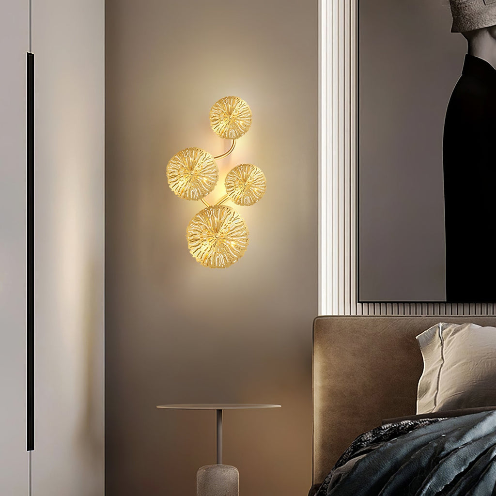 Lotus Leaf Branch Wall Sconce product image