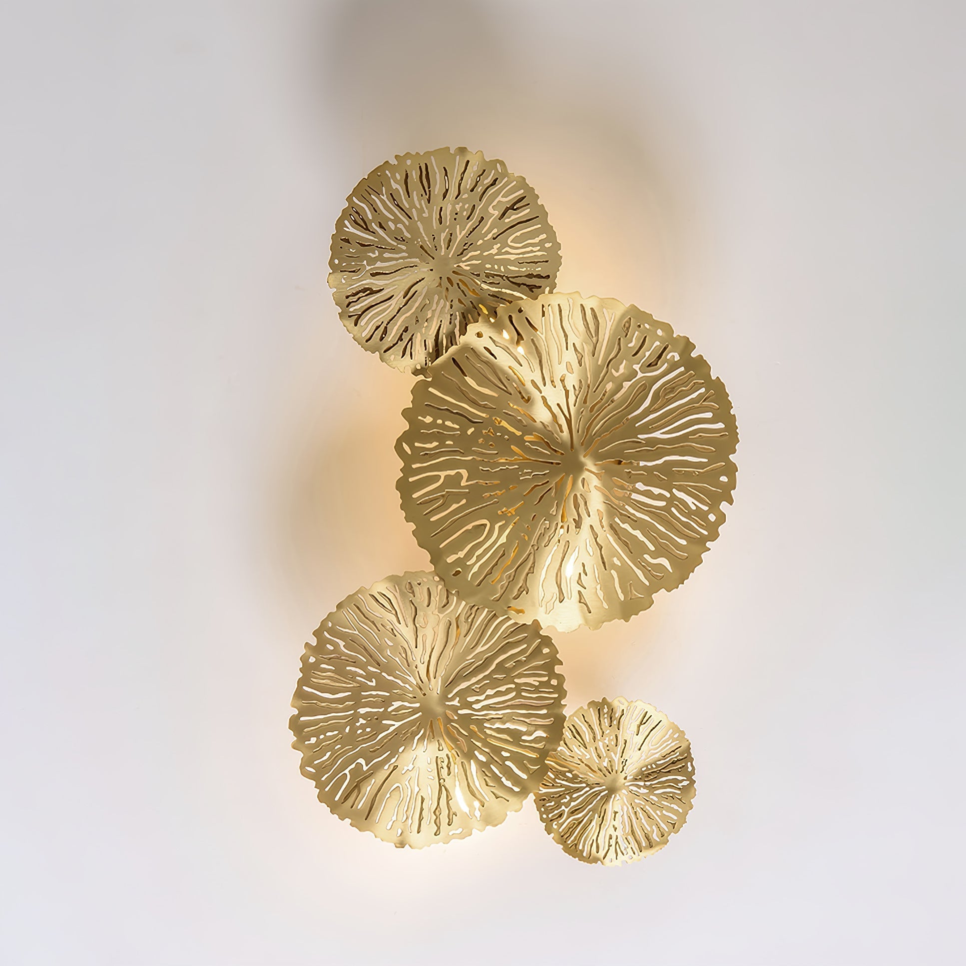 Lotus Leaf Branch Wall Sconce product image