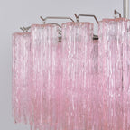Luxury Murano Rosa Tube Chandelier product image