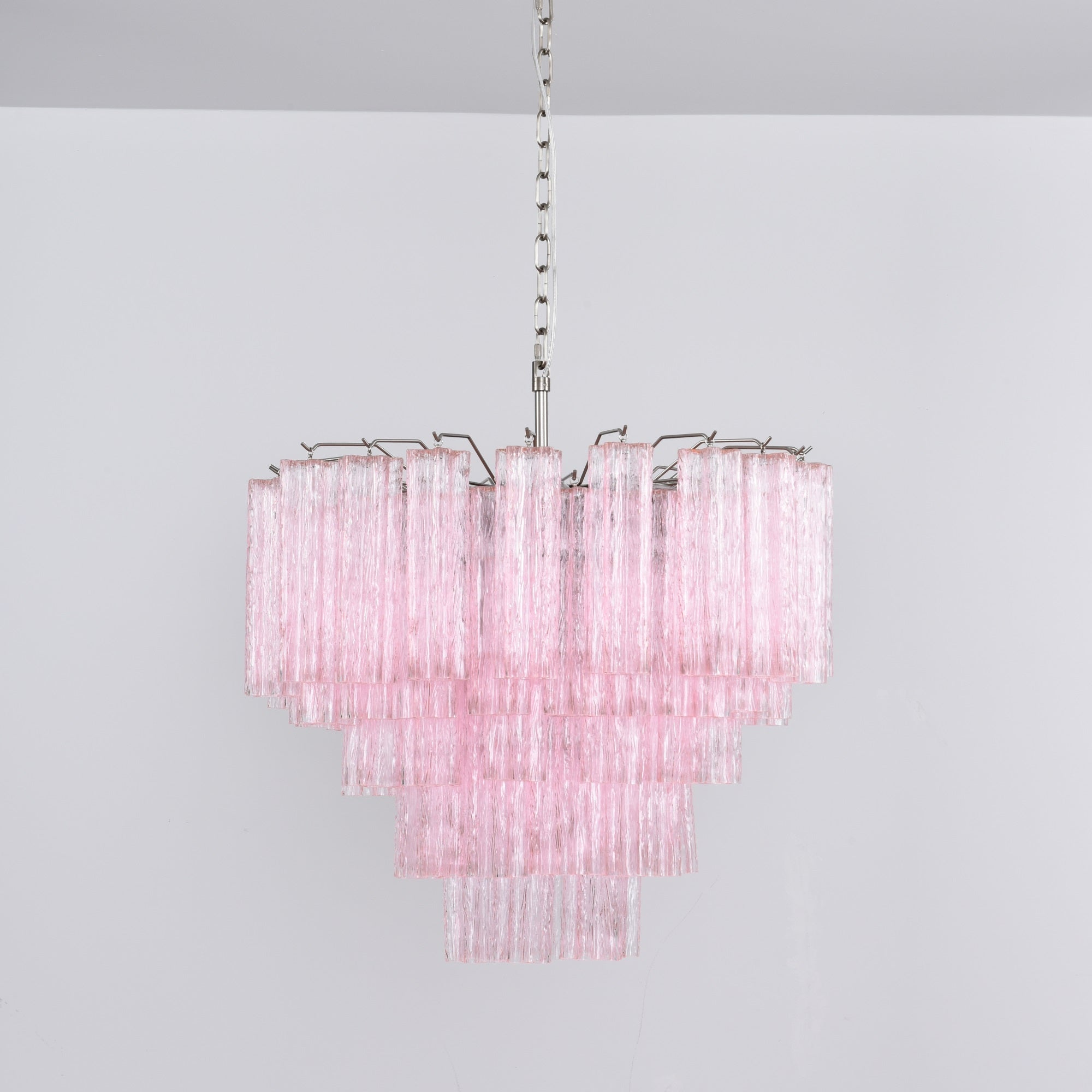 Luxury Murano Rosa Tube Chandelier product image