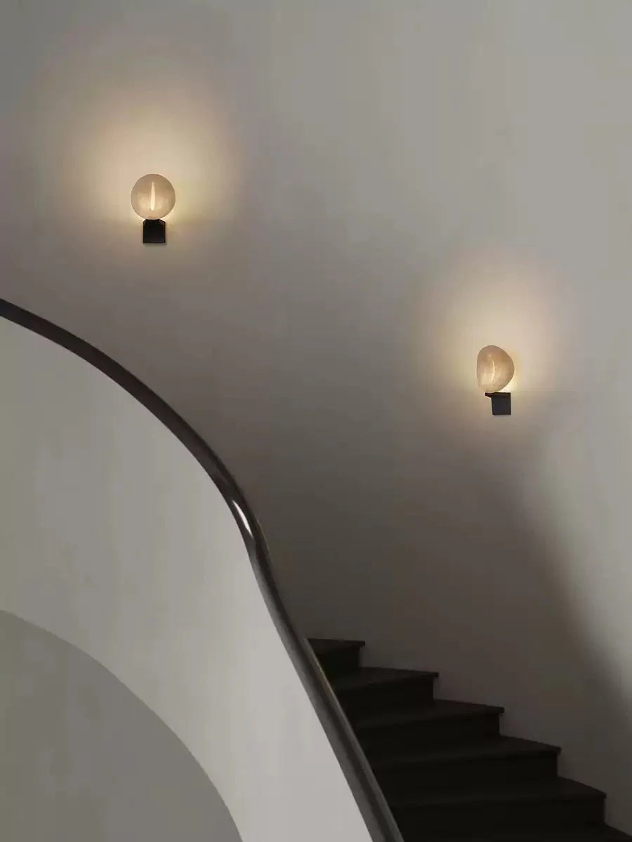 Lumen Rift Alabaster Wall Lamp