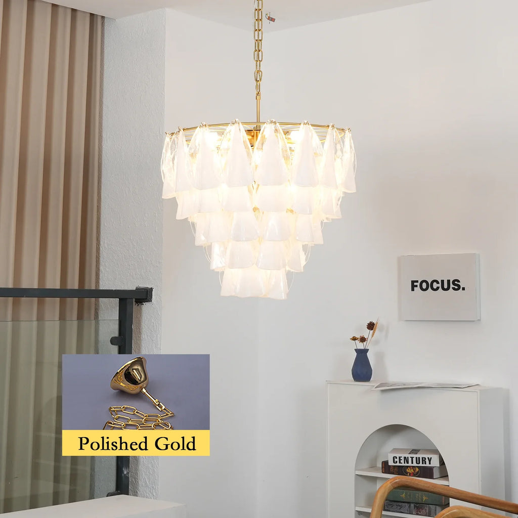Lunara Murano Petal Glass Chandelier product image