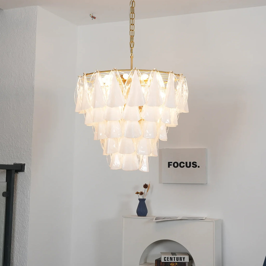 Lunara Murano Petal Glass Chandelier product image