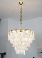 Lunara Murano Petal Glass Chandelier product image