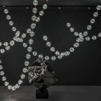 Strand Necklace Chandelier lighting by Bling Lighting Studio