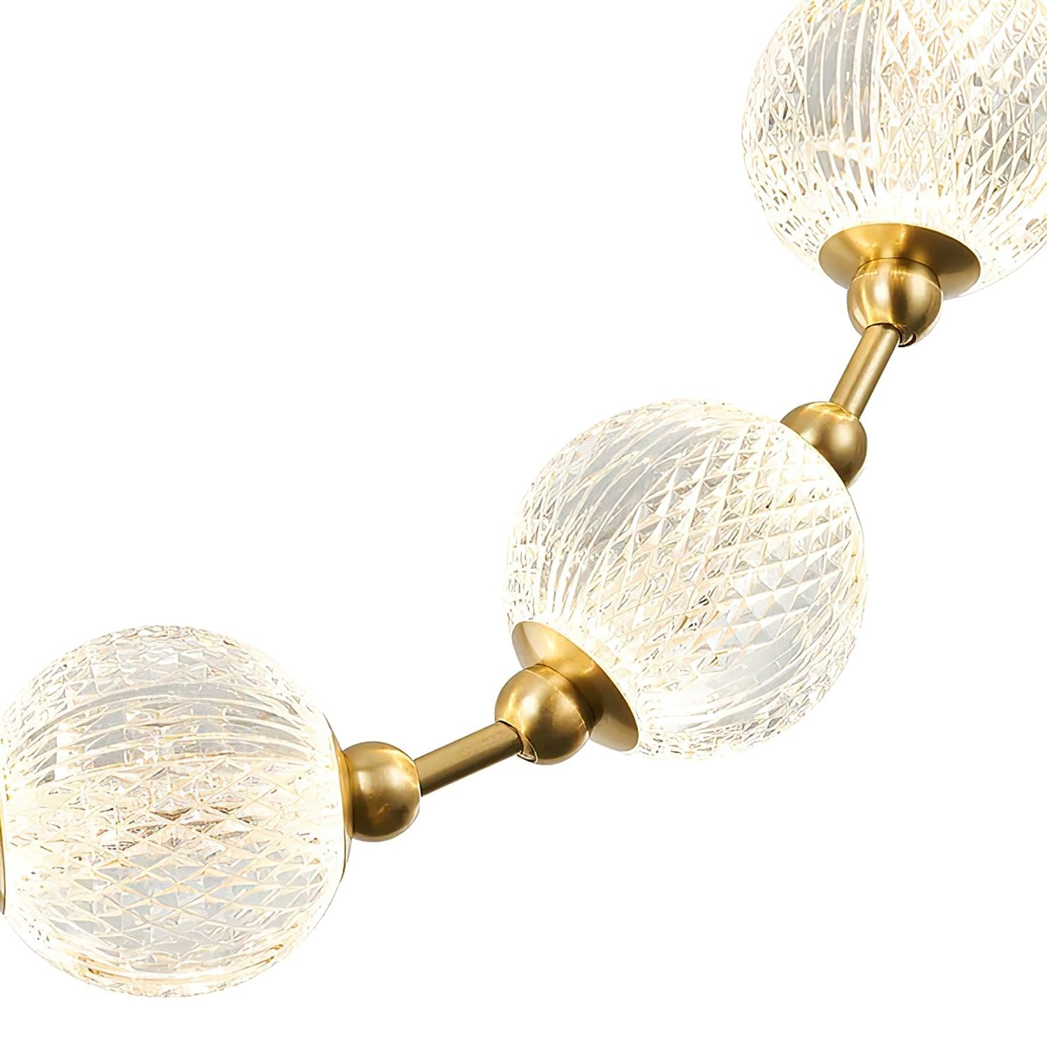 Strand Necklace Chandelier lighting by Bling Lighting Studio