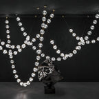 Strand Necklace Chandelier lighting by Bling Lighting Studio