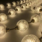 Strand Necklace Chandelier lighting by Bling Lighting Studio