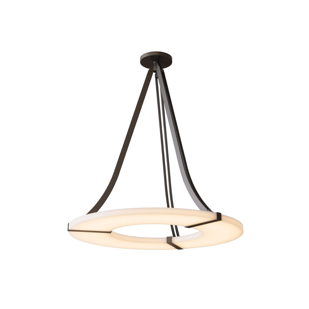 Luxembourg Alabaster Chandelier by Bling Lighting Studio