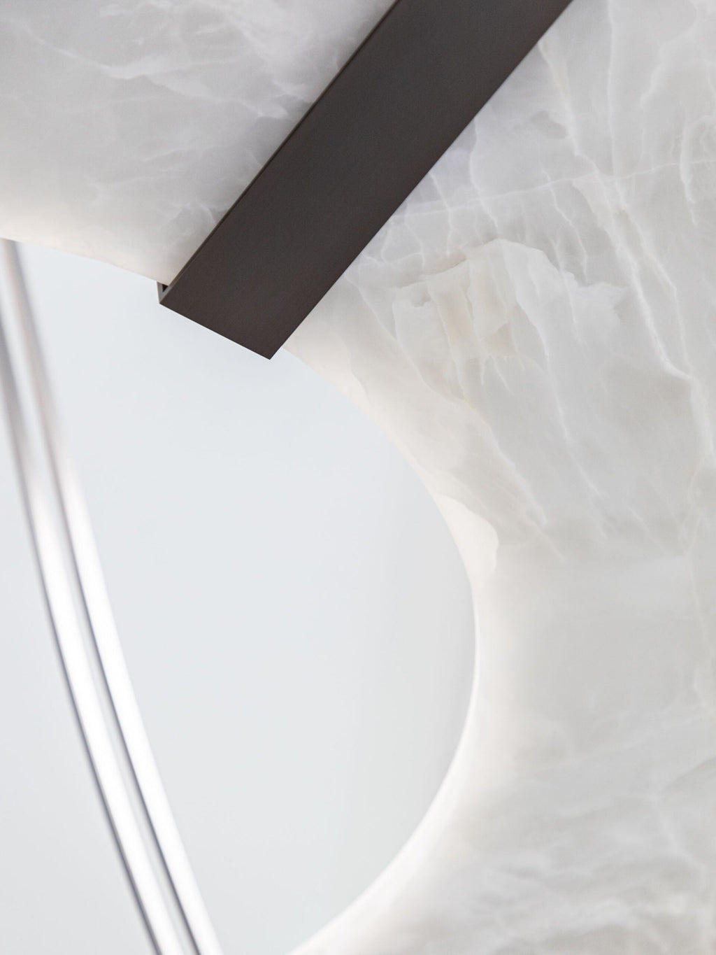 Luxembourg Alabaster Chandelier by Bling Lighting Studio
