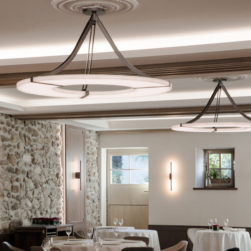 Luxembourg Alabaster Chandelier by Bling Lighting Studio