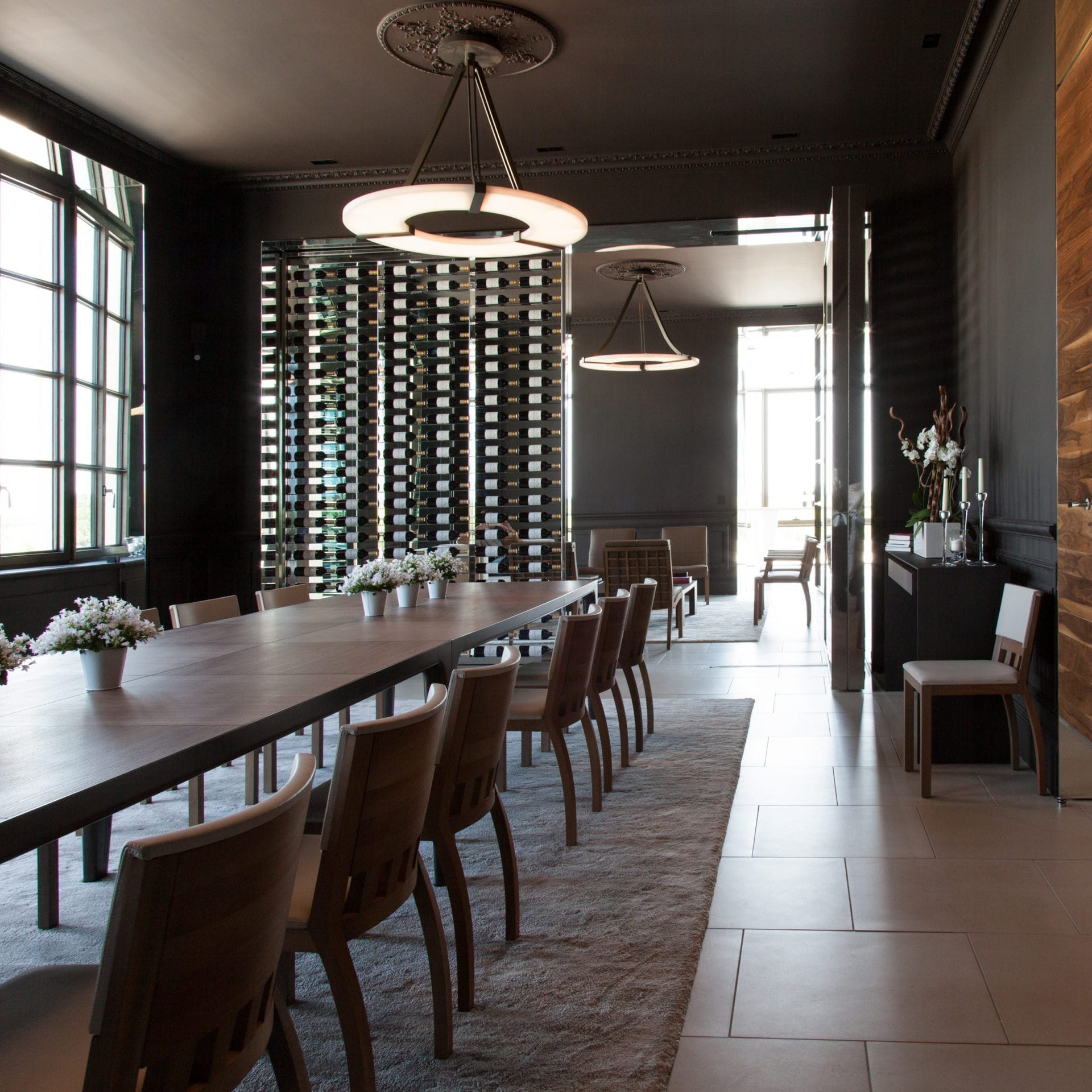 Luxembourg Alabaster Chandelier by Bling Lighting Studio