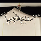 Selenite Crystal Blossom Branching Tree Chandelier by Bling Lighting Studio