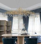Madelena Crystal Droplet Branch Chandelier for Staircase product image