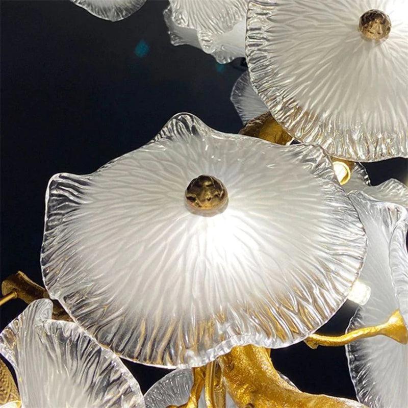 Modern Nenufar Luxury Branch Chandelier For Staircase by Bling Lighting Studio