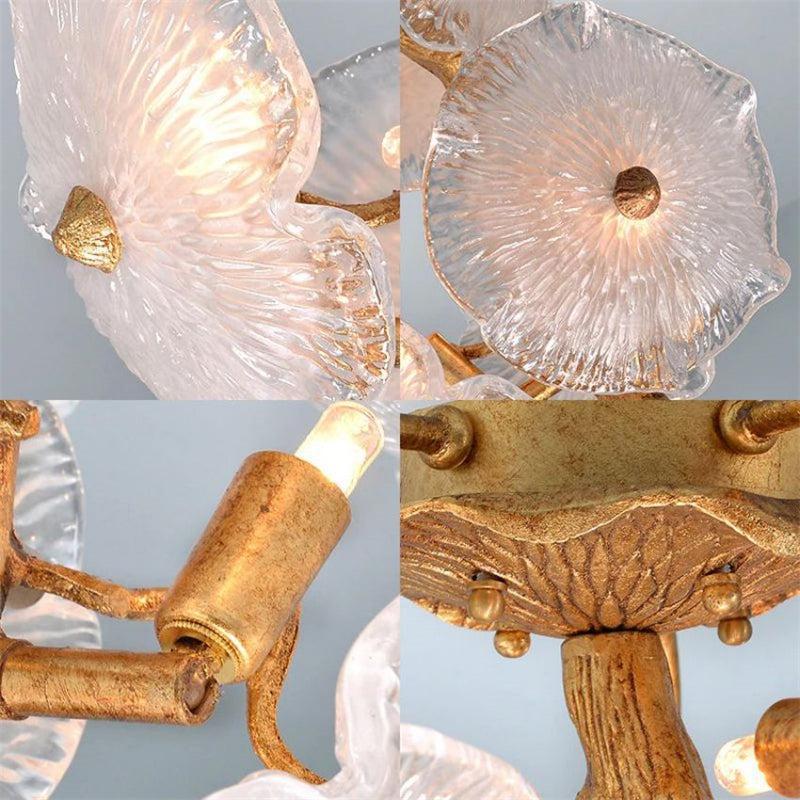 Modern Nenufar Luxury Branch Chandelier For Staircase by Bling Lighting Studio