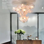 Modern Nenufar Branch Chandelier for Staircase material and finish detail