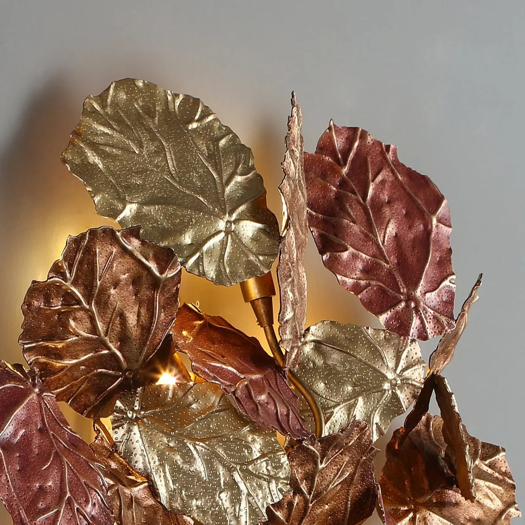 Maple Leaf Creative Branch Wall Lamp product image