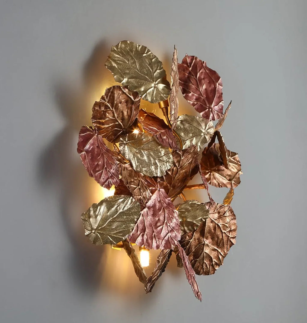 Maple Leaf Creative Branch Wall Lamp product image