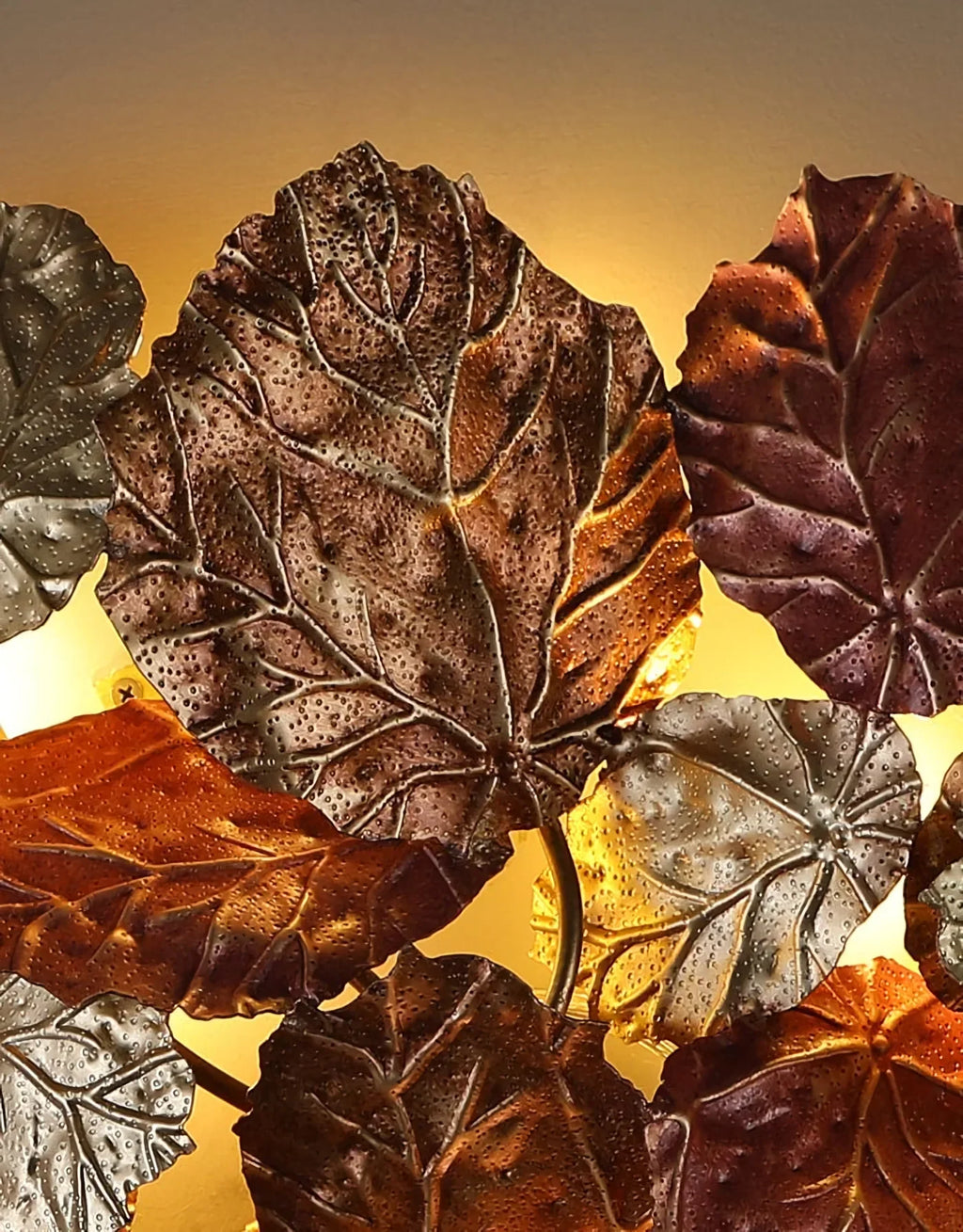Maple Leaf Creative Branch Wall Lamp product image