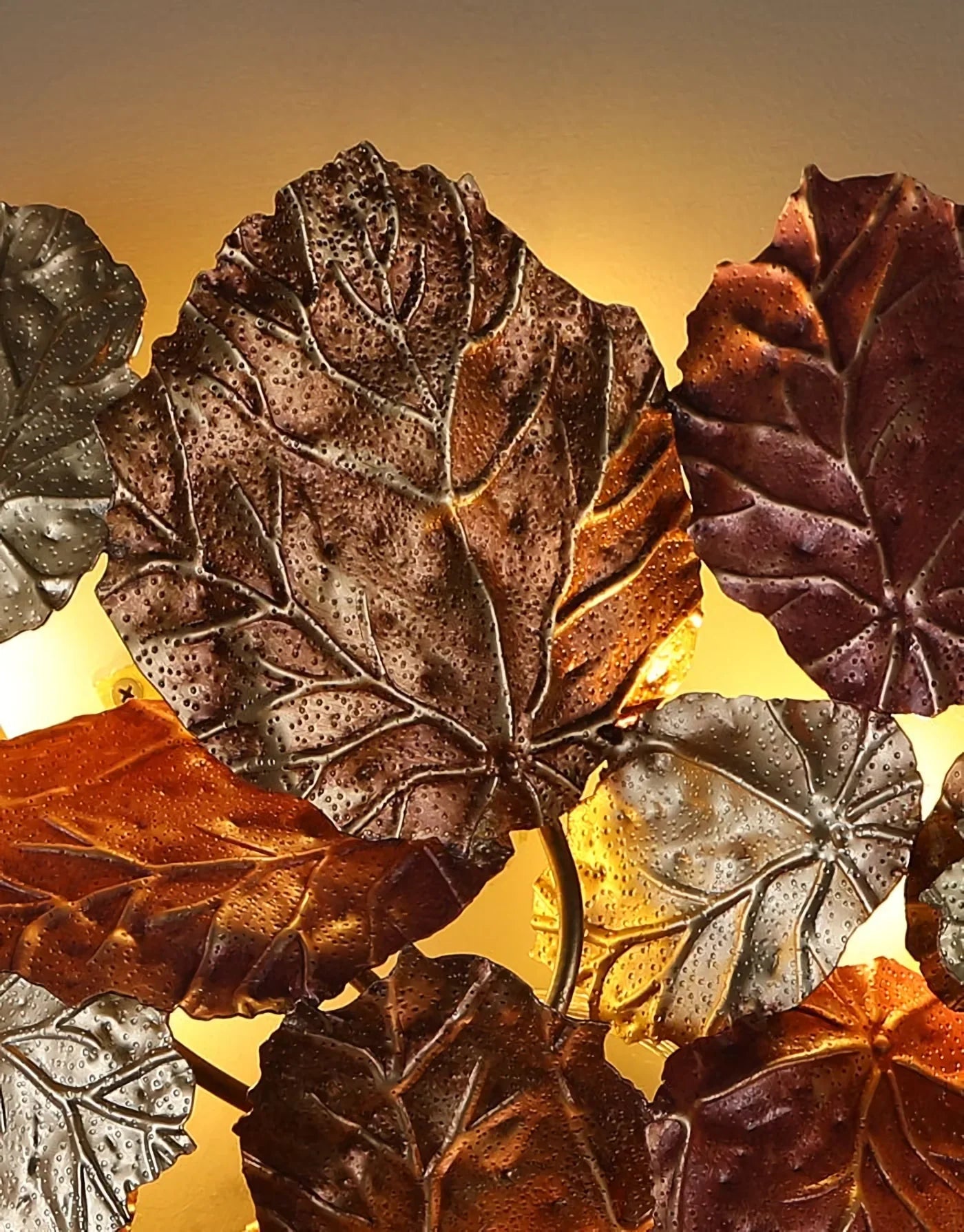 Maple Leaf Creative Branch Wall Lamp product image