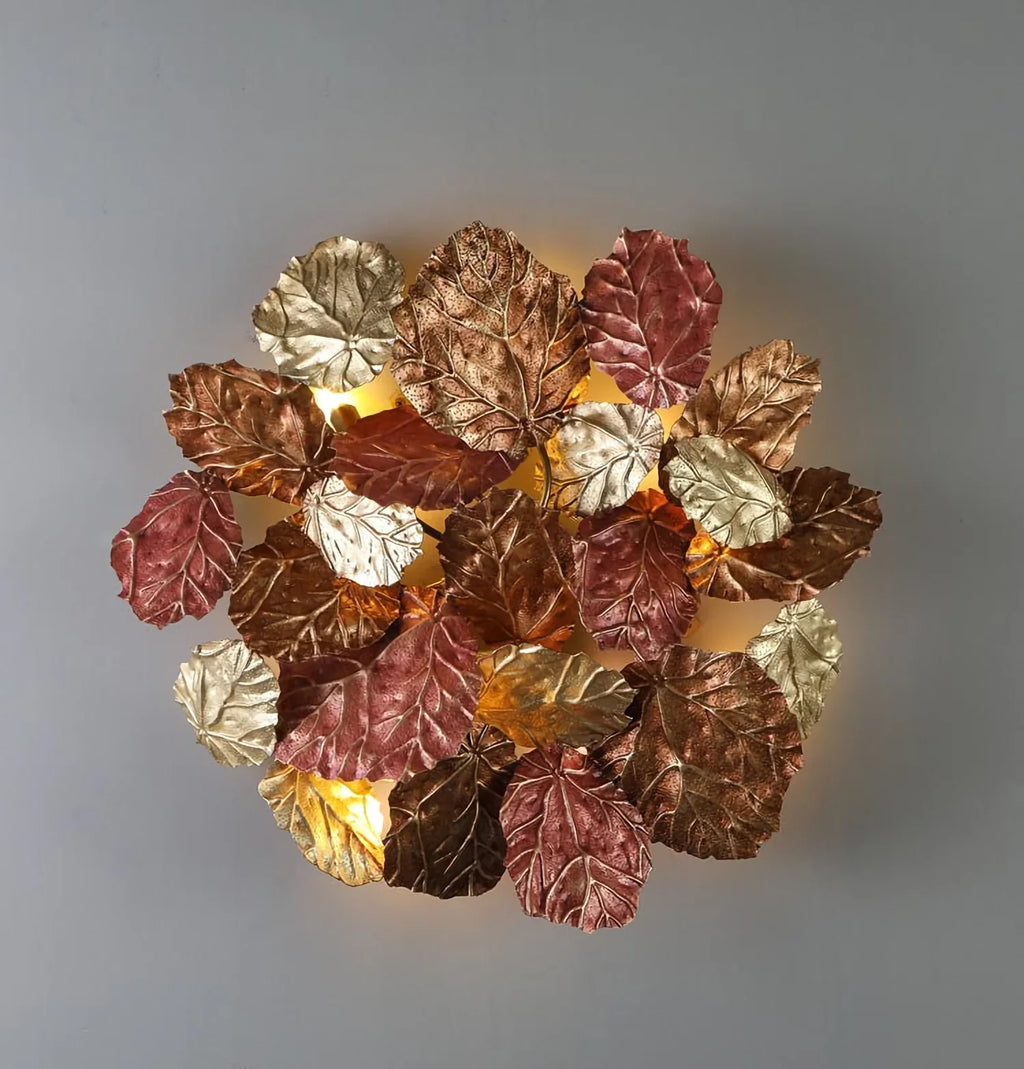 Maple Leaf Creative Branch Wall Lamp by Bling Lighting Studio