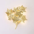 Maple Leaf Branch Wall Sconce product image