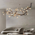 Wanos Crystal Flower Tree Branch Chandelier by Bling Lighting Studio