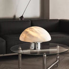 Mira Alabaster Mushroom Table Lamp