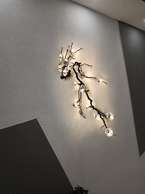 Plum Blossoms Branch Wall Lamp product image